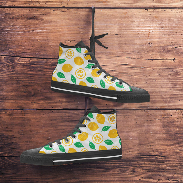 Lemon Canvas Shoes