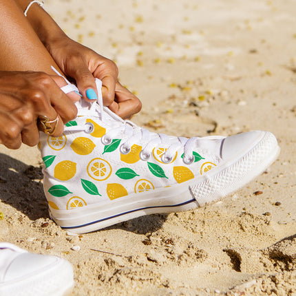 Lemon Canvas Shoes