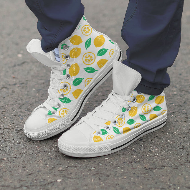 Lemon Canvas Shoes