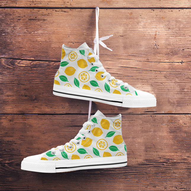 Lemon Canvas Shoes