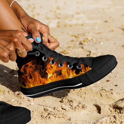 Flame Canvas Shoes