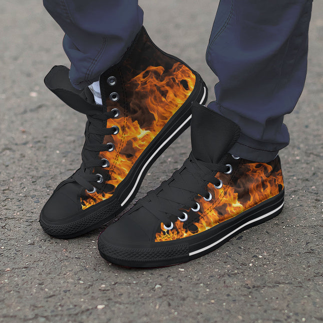 Flame Canvas Shoes