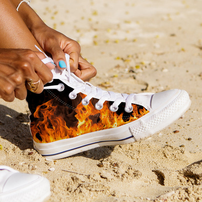 Flame Canvas Shoes