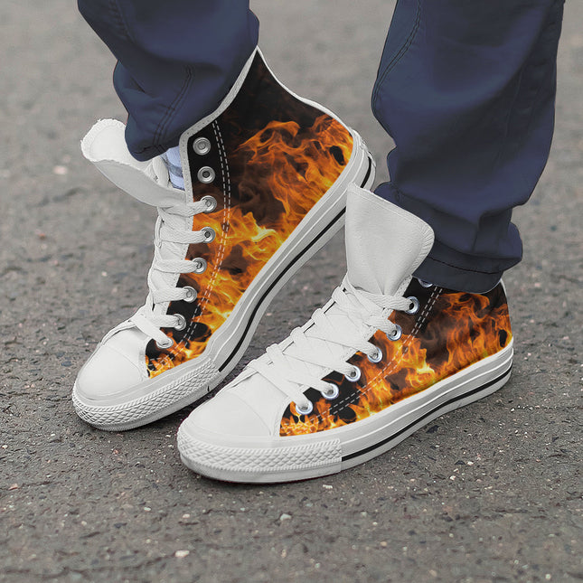 Flame Canvas Shoes