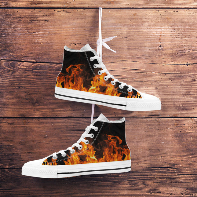 Flame Canvas Shoes