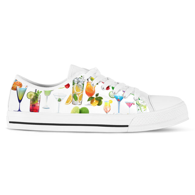 Cocktails Canvas Shoes