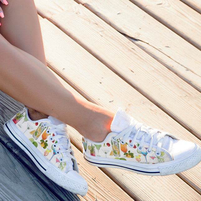 Cocktails Canvas Shoes
