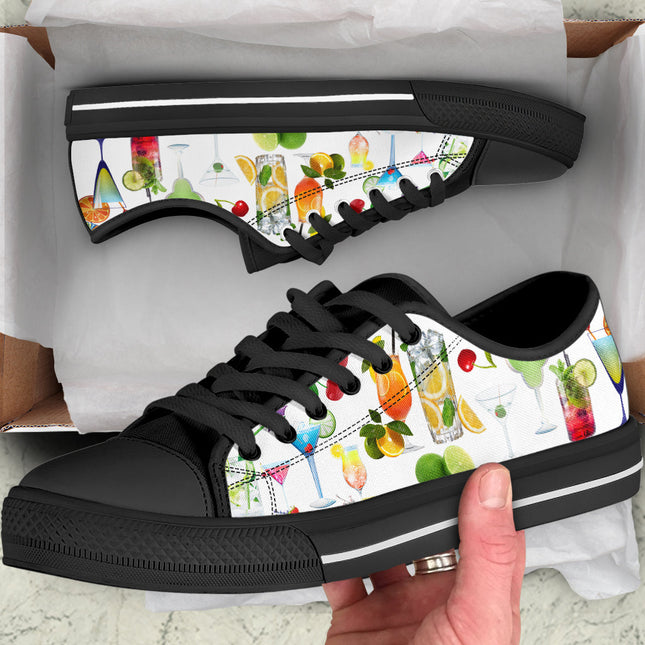 Cocktails Canvas Shoes