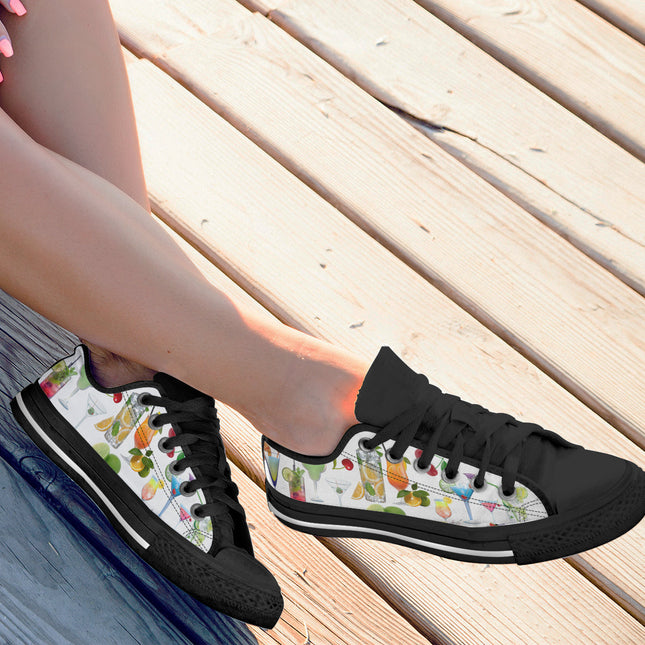 Cocktails Canvas Shoes