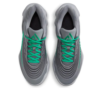 Men's Nike Giannis Immortality 4 Smoke Grey Stadium Green Shoes