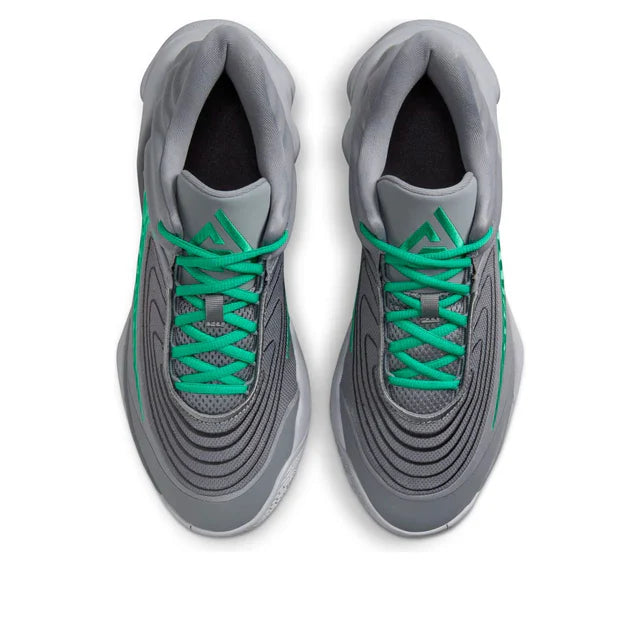 Men's Nike Giannis Immortality 4 Smoke Grey Stadium Green Shoes