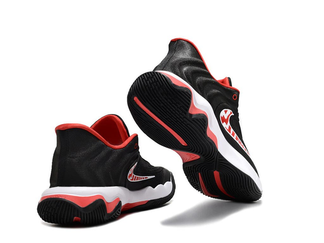 Men's Nike Giannis Immortality 4 Black Red Shoes