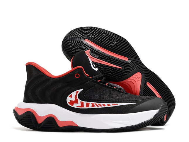 Men's Nike Giannis Immortality 4 Black Red Shoes