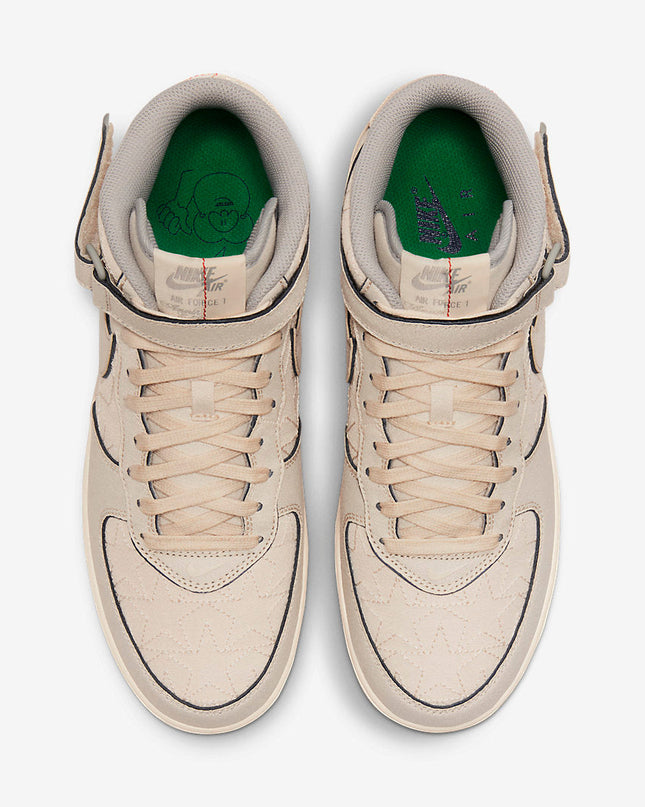 Men's Nike Air Force 1 Mid Pearl White Shoes