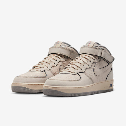 Men's Nike Air Force 1 Mid Pearl White Shoes