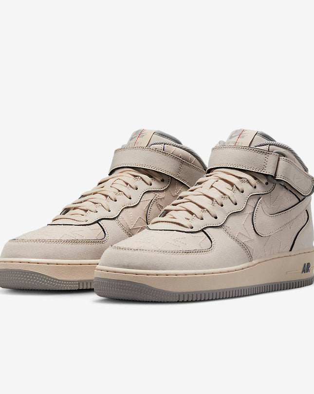 Men's Nike Air Force 1 Mid Pearl White Shoes