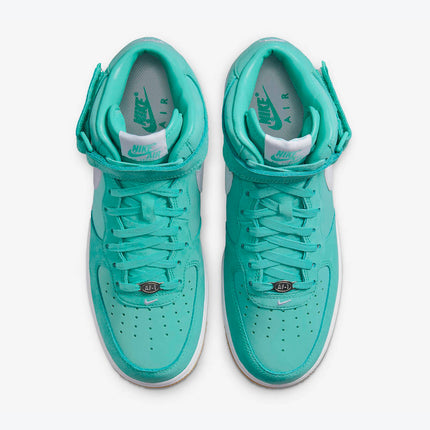 Men's Nike Air Force 1 Mid Washed Teal Shoes