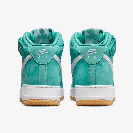 Men's Nike Air Force 1 Mid Washed Teal Shoes