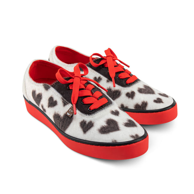 Polka Pup Love Women's Casual Sneakers