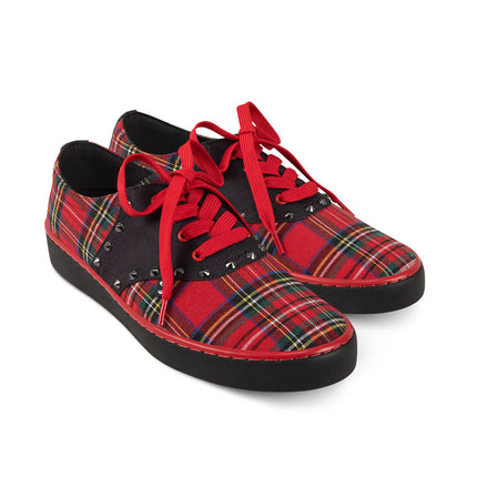 Rebel Tartan Women's Casual Sneakers