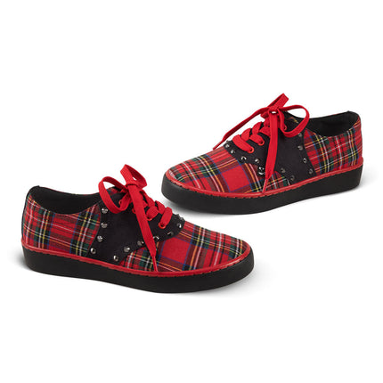 Rebel Tartan Women's Casual Sneakers