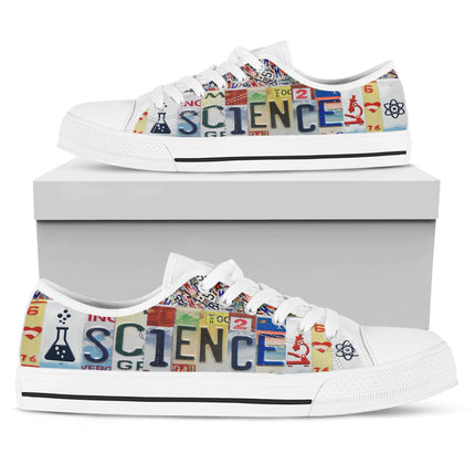 Science Canvas Shoes