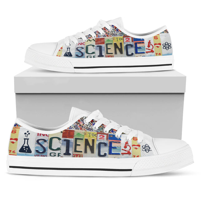 Science Canvas Shoes