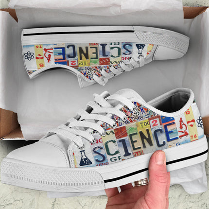 Science Canvas Shoes