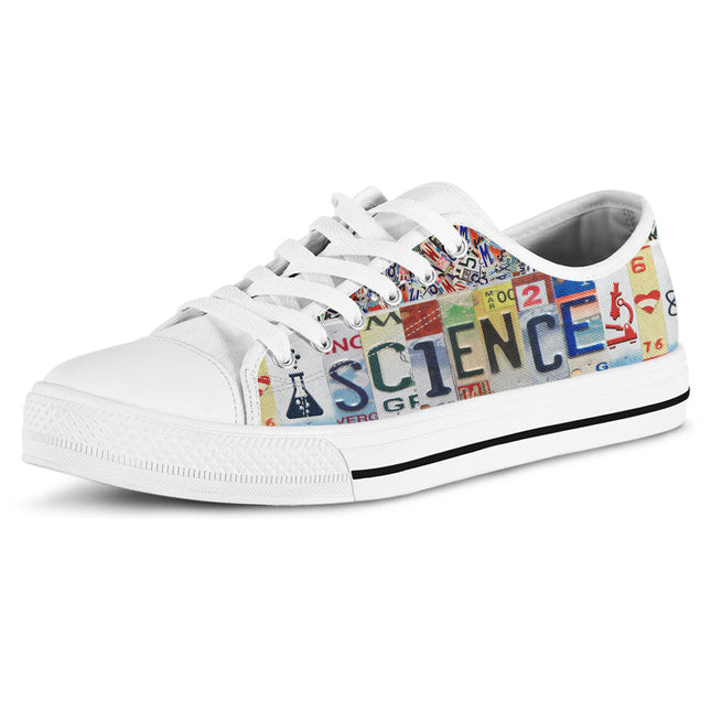 Science Canvas Shoes
