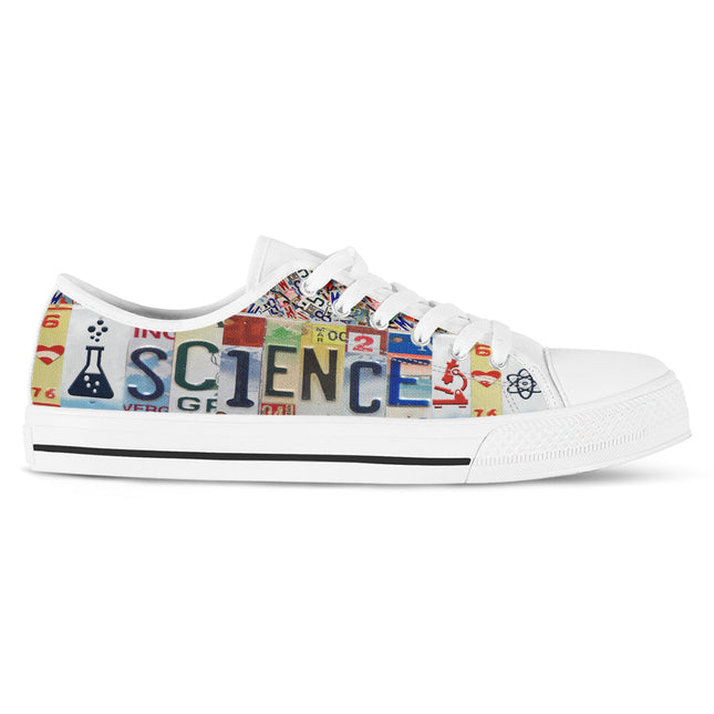 Science Canvas Shoes