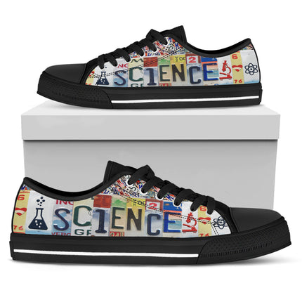 Science Canvas Shoes
