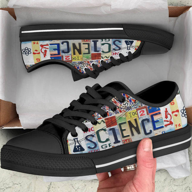 Science Canvas Shoes
