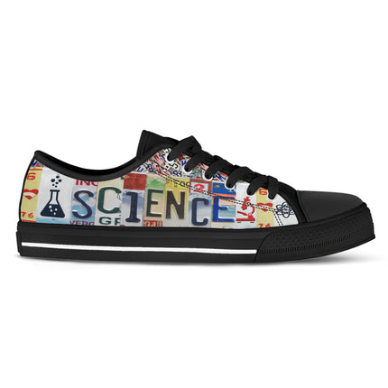 Science Canvas Shoes