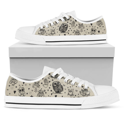 Owl Canvas Shoes