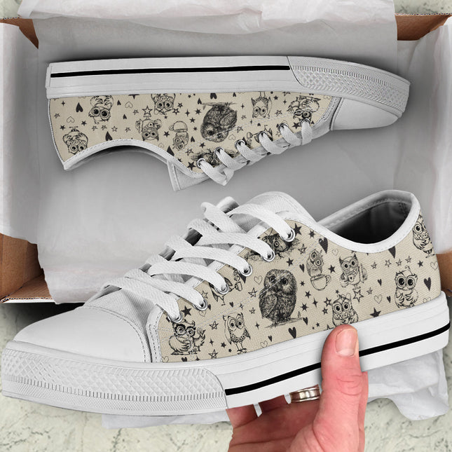 Owl Canvas Shoes