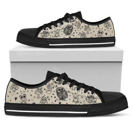 Owl Canvas Shoes