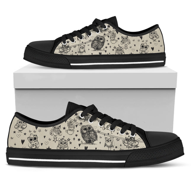 Owl Canvas Shoes