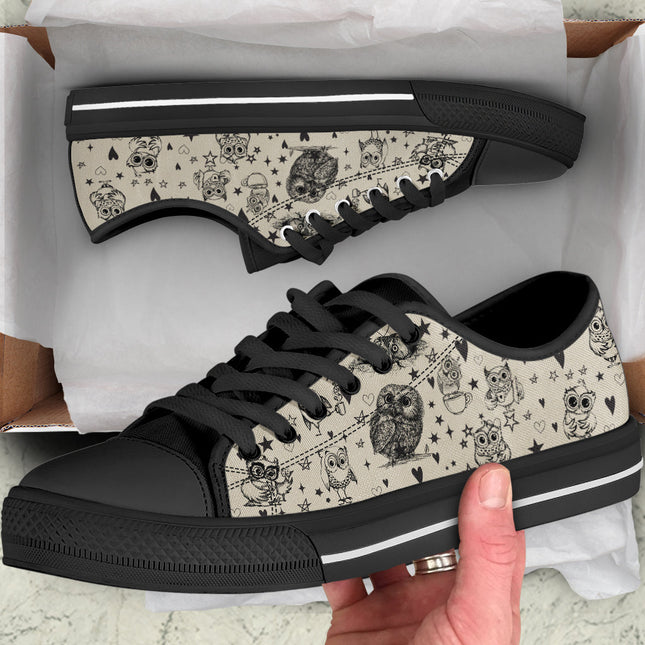 Owl Canvas Shoes