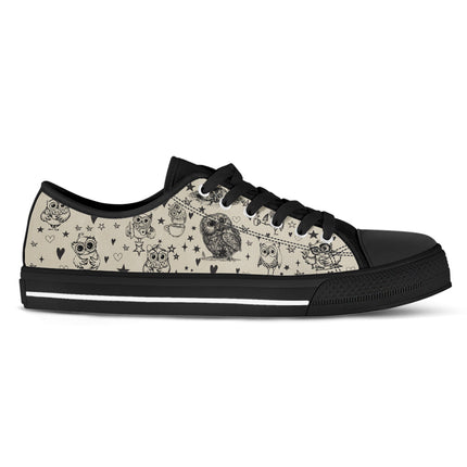 Owl Canvas Shoes