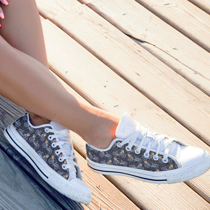 Bikes Canvas Shoes