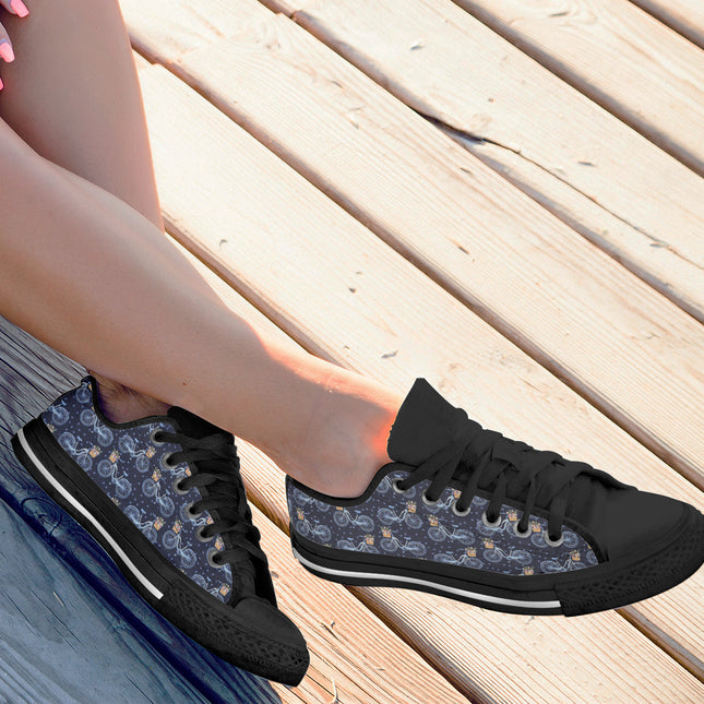 Bikes Canvas Shoes