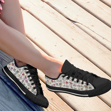 Bicycles Canvas Shoes