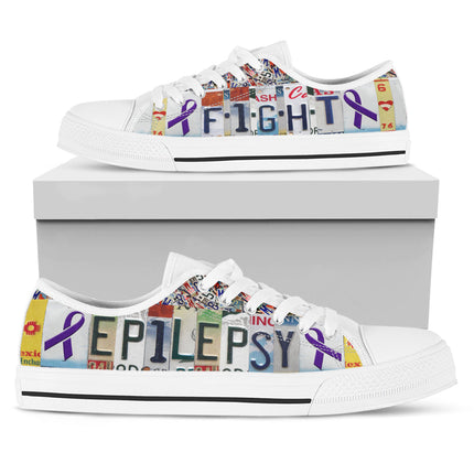 Fight Epilepsy Canvas Shoes