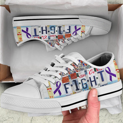 Fight Epilepsy Canvas Shoes