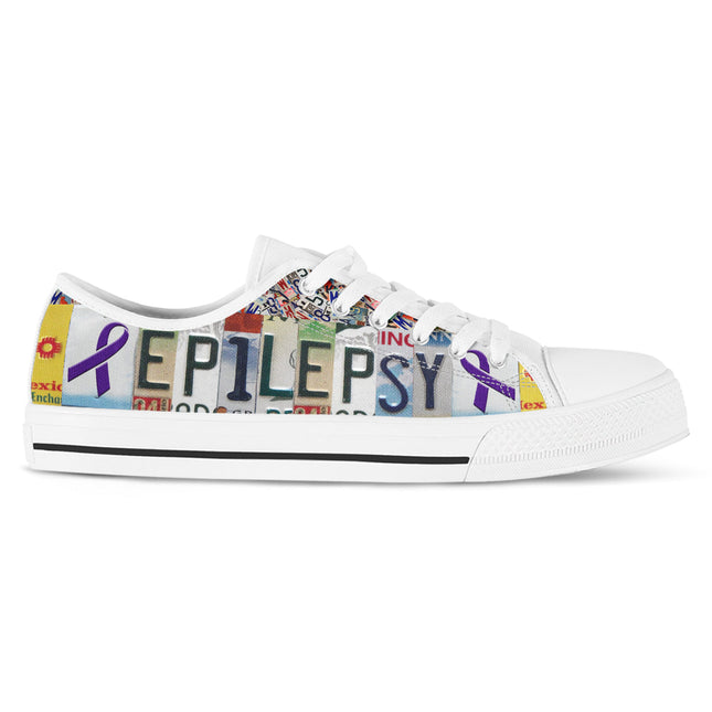Fight Epilepsy Canvas Shoes