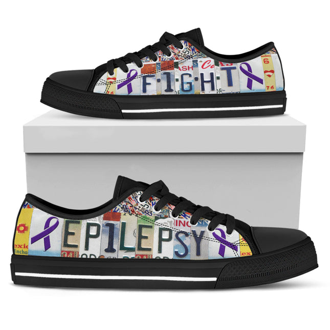 Fight Epilepsy Canvas Shoes