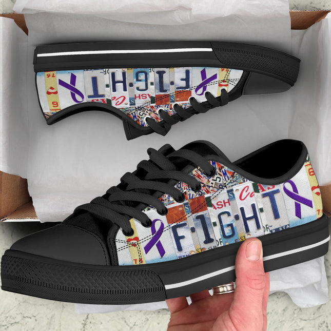 Fight Epilepsy Canvas Shoes