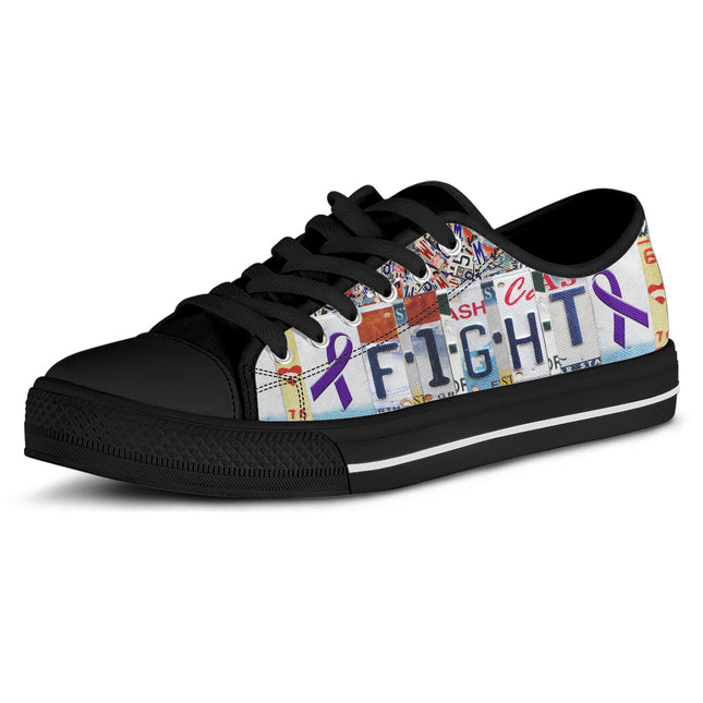 Fight Epilepsy Canvas Shoes