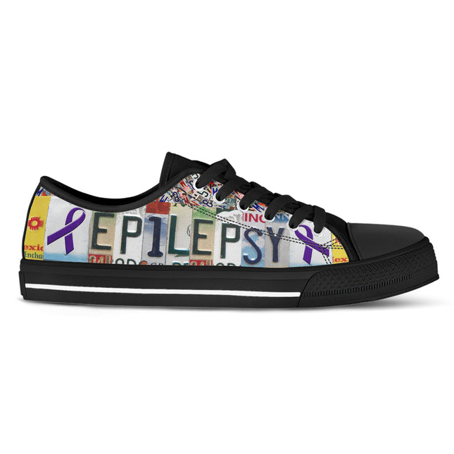 Fight Epilepsy Canvas Shoes