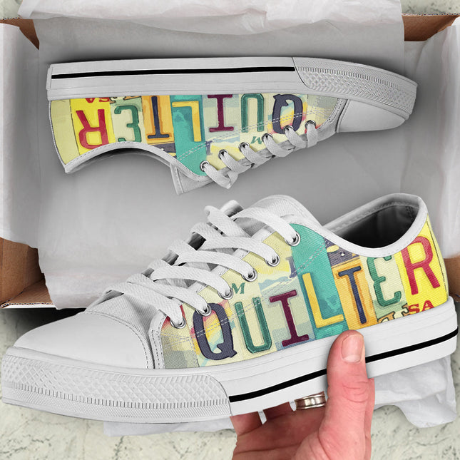 Quilter Canvas Shoes